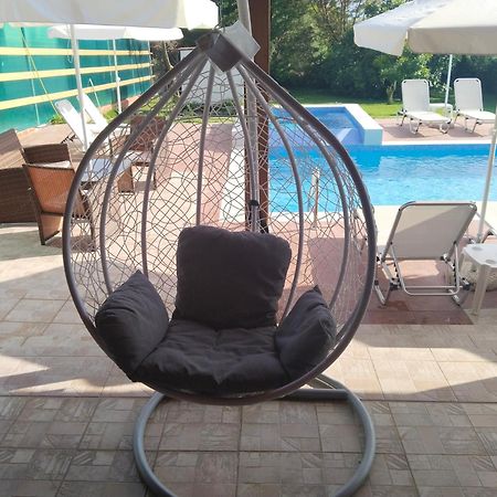 Maria Lemoni Swimming Pool Apartment Nea Skioni Exterior photo